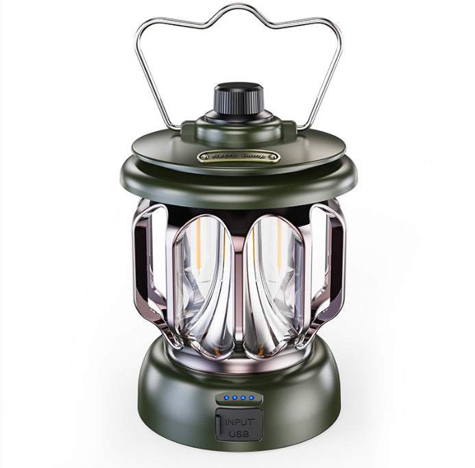 Illuminate Your Adventures with the Camping Light LED Retro Horse Lantern